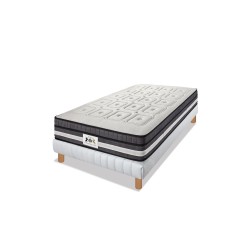 ENSEMBLE LE BRIGHTON - Matelas 1 Place + Sommier